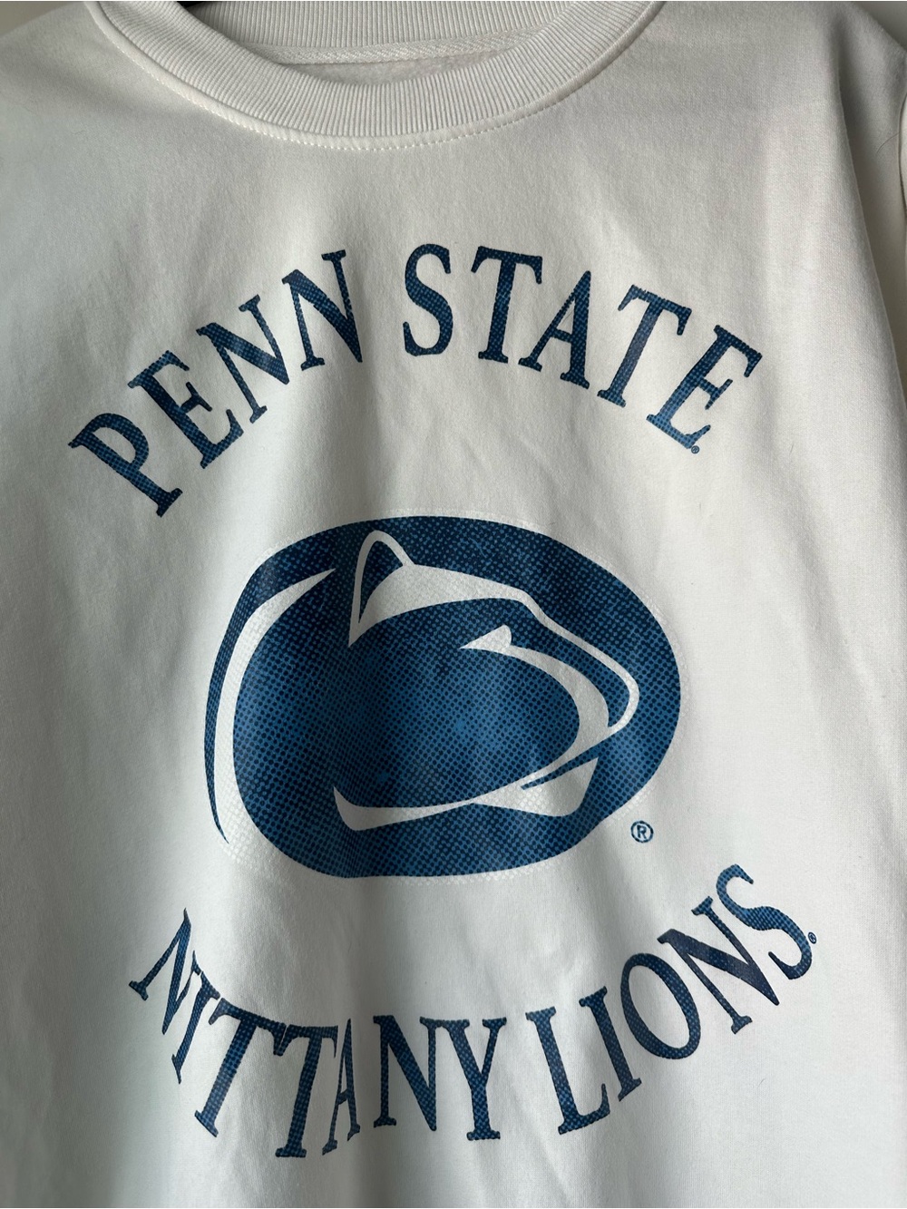 Gameday Penn State Nittany Lions White Crew Sweatshirt - Picture 4 of 4